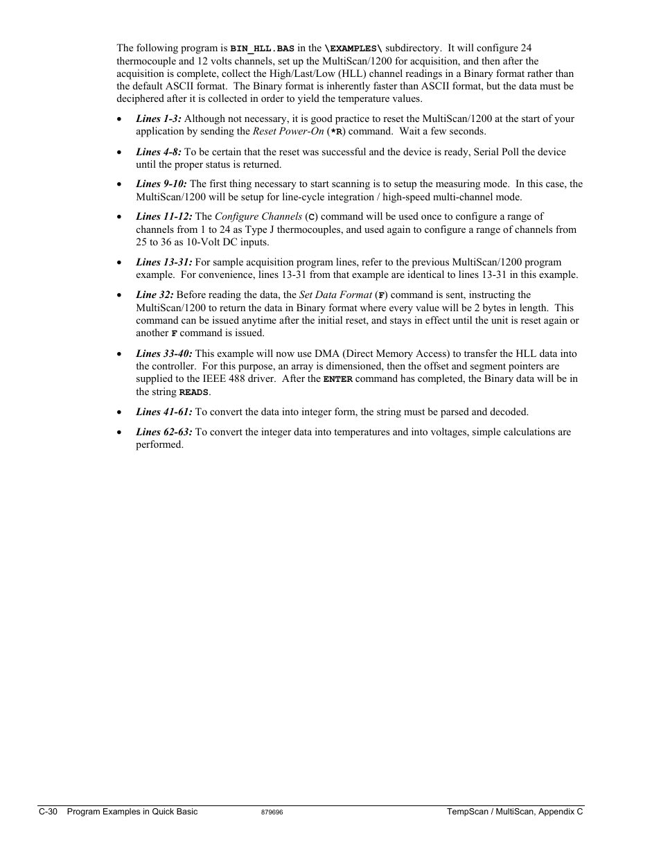 Measurement Computing TempScan/1100 User Manual | Page 300 / 306