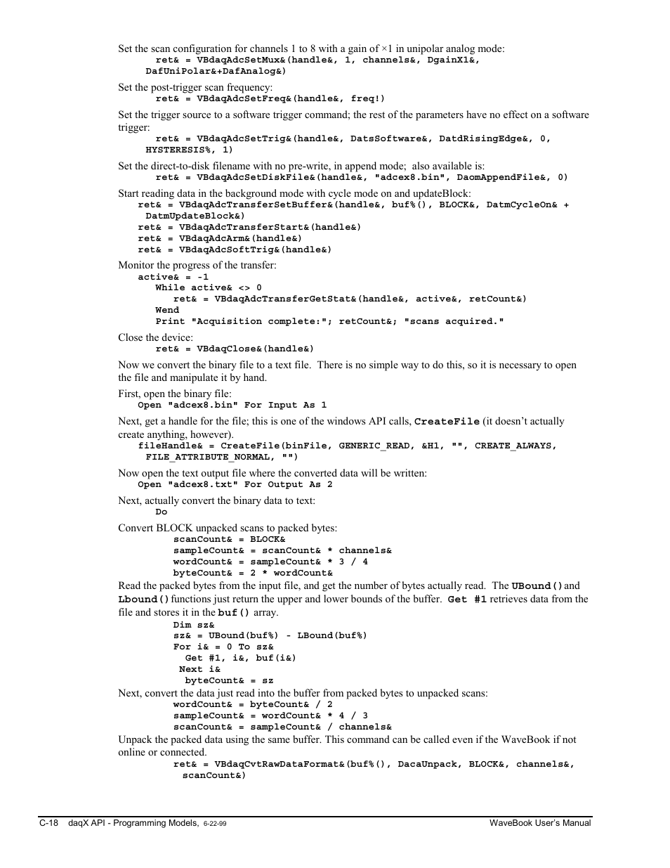 Measurement Computing WaveBook rev.3.0 User Manual | Page 192 / 236