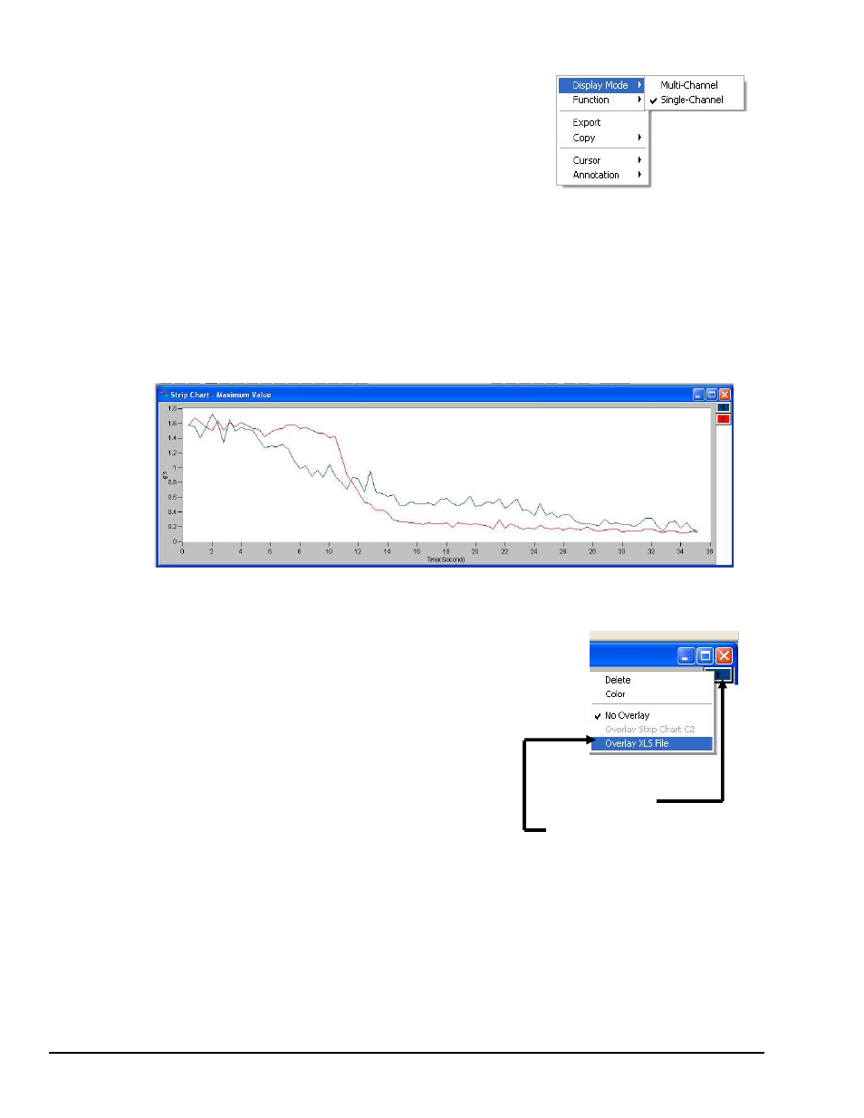 Overlays of xls files | Measurement Computing eZ-PostView rev.2.0 User Manual | Page 130 / 144