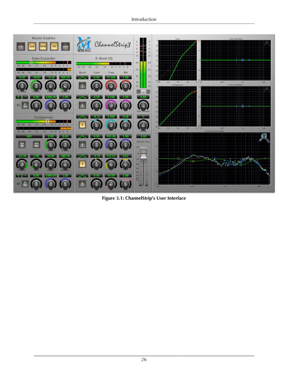 Channelstrip's user interface | Metric Halo ChannelStrip 3 User Manual | Page 26 / 61
