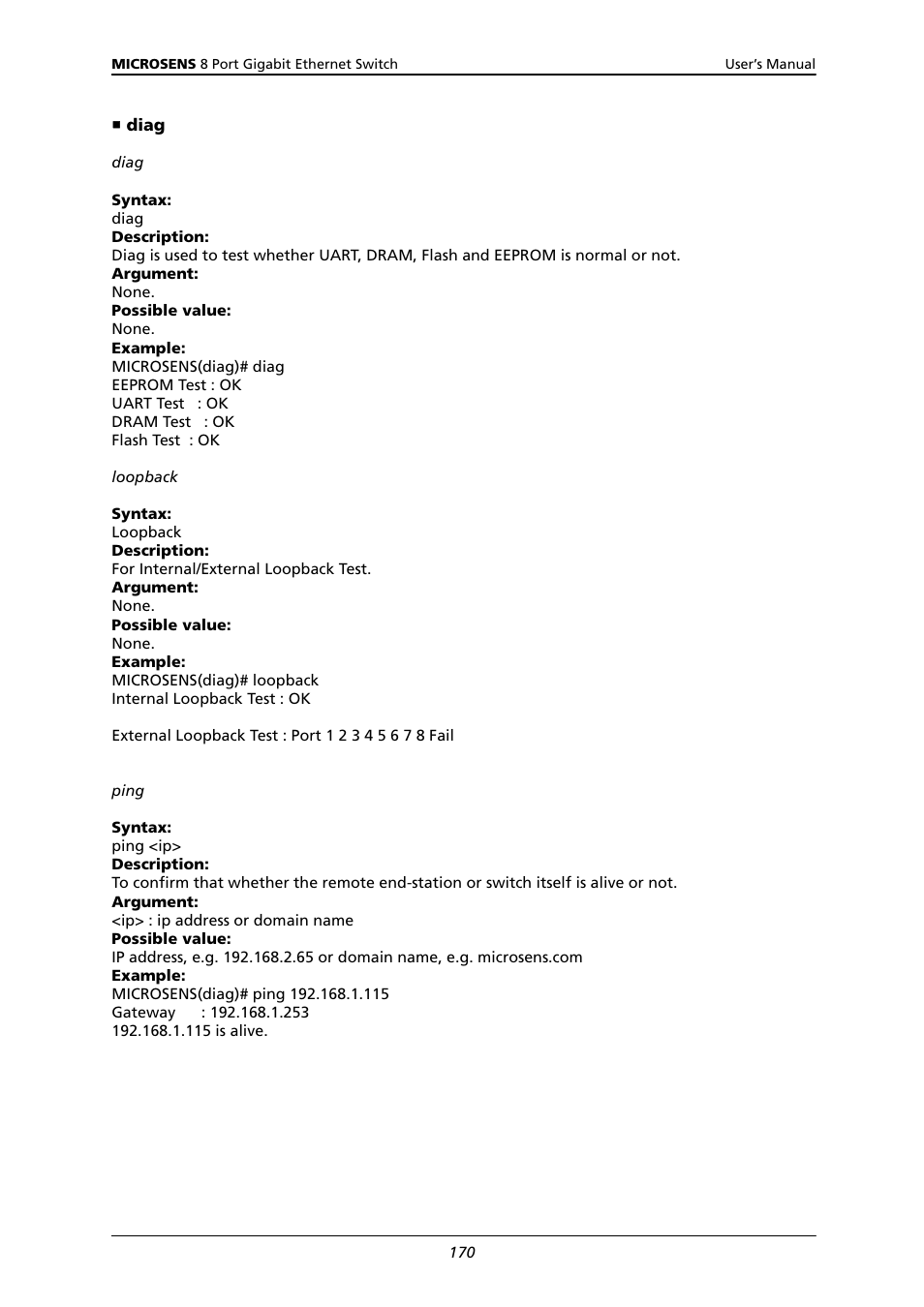 Microsens MS453522M User Manual | Page 175 / 237