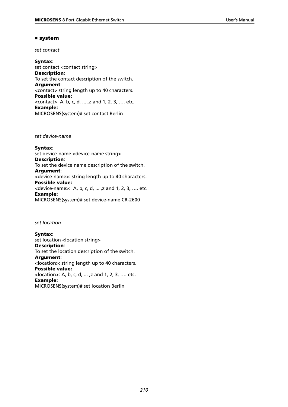 Microsens MS453522M User Manual | Page 215 / 237