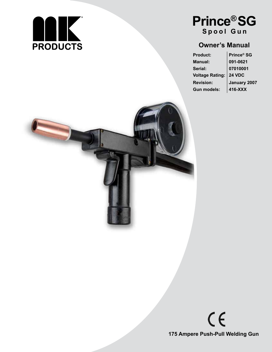 MK Products Prince SG User Manual | 30 pages