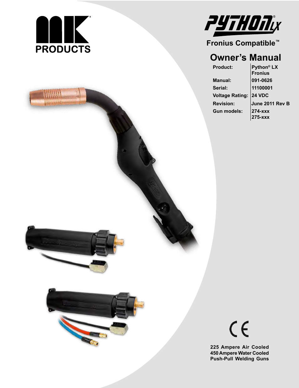 MK Products Python LX Fronius Com ACWC User Manual | 41 pages