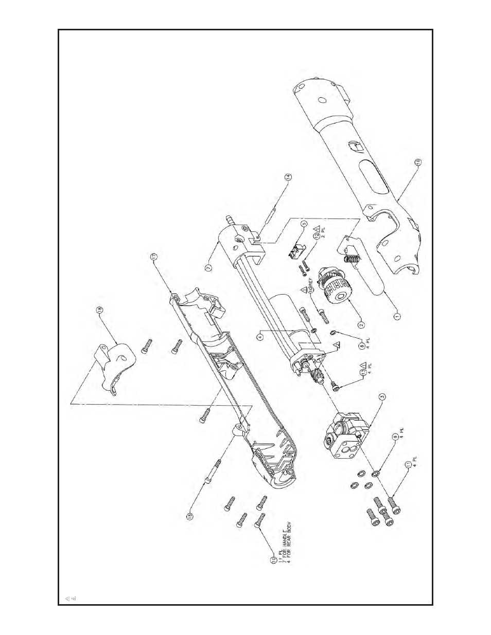 Cobra, Sx fronius compatible, Exploded view | MK Products Cobra SX Fronius Com AC User Manual | Page 18 / 30