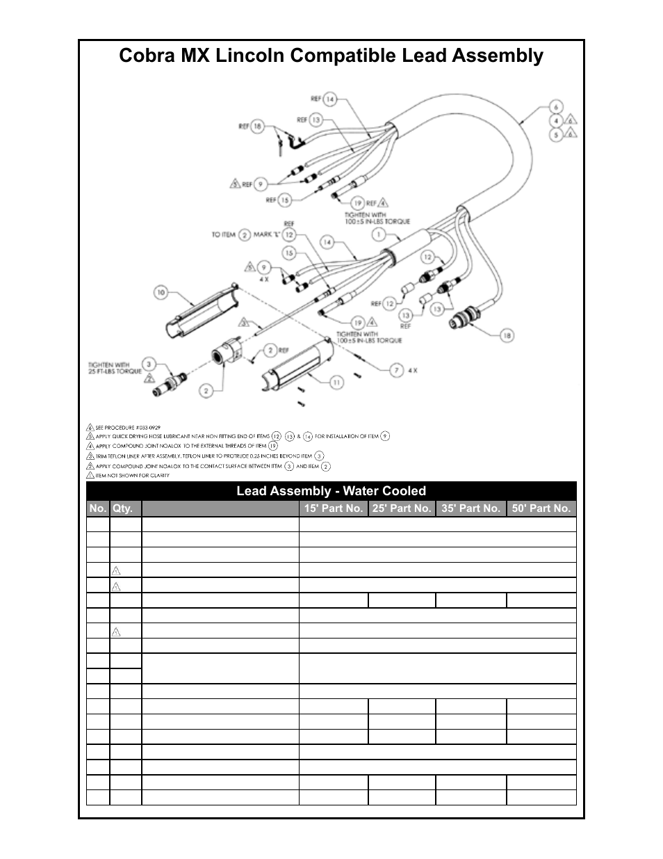MK Products Cobra MX LE Com ACWC User Manual | Page 29 / 41