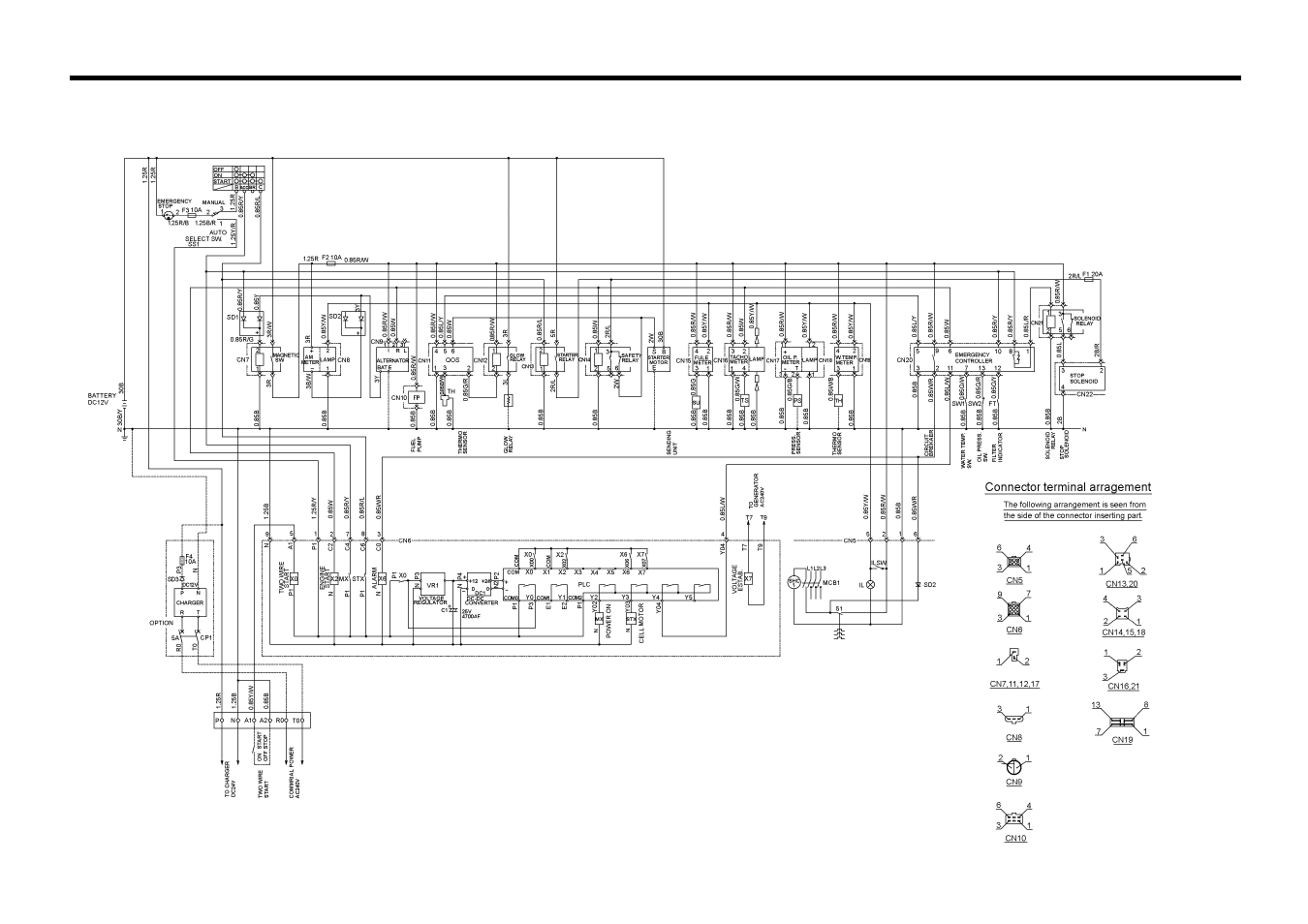 2 engine wiring diagram, Wiring diagram | MMD Equipment 45S-6A6 User Manual | Page 70 / 75