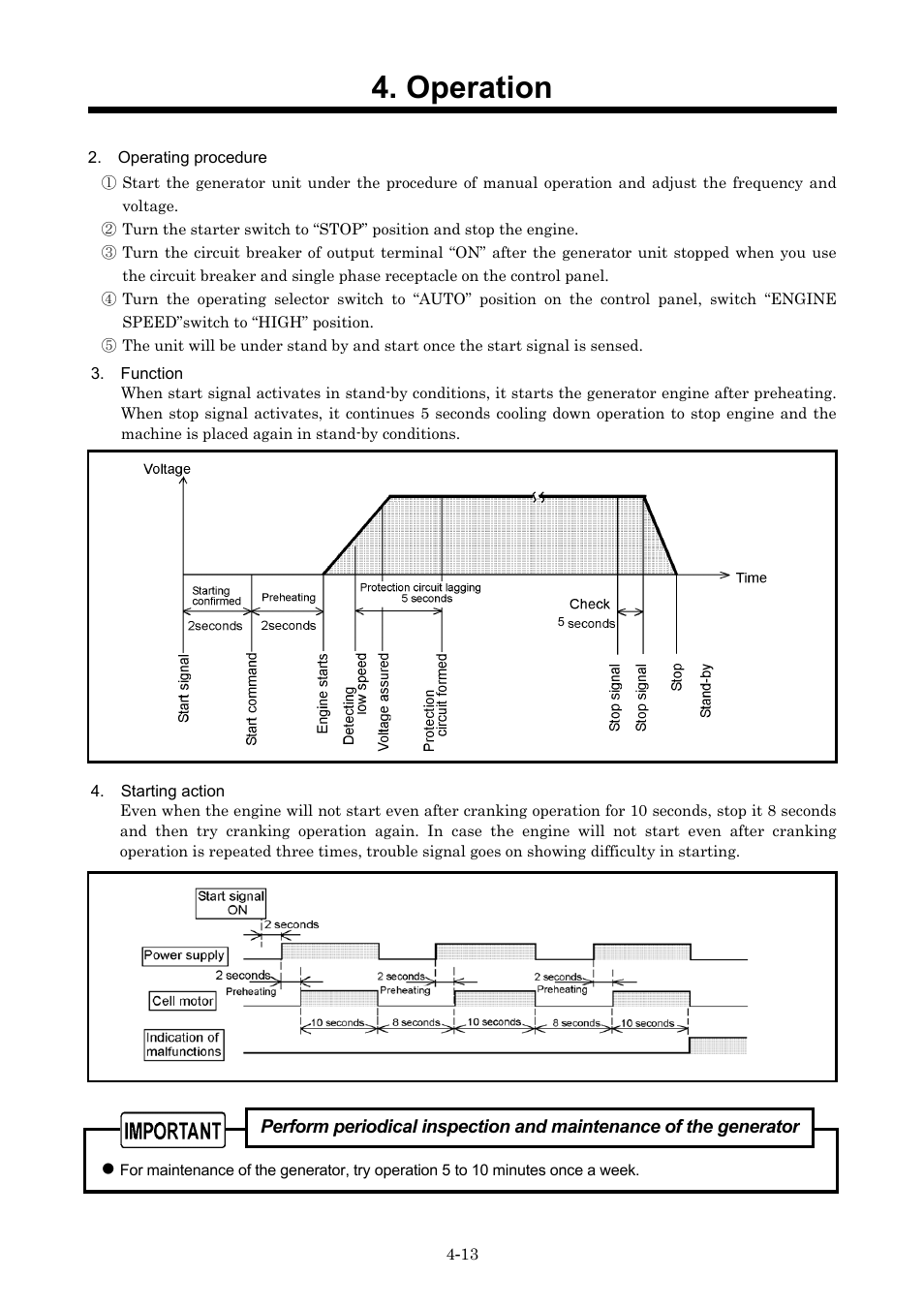 Operation | MMD Equipment 400S-6B1 User Manual | Page 36 / 68