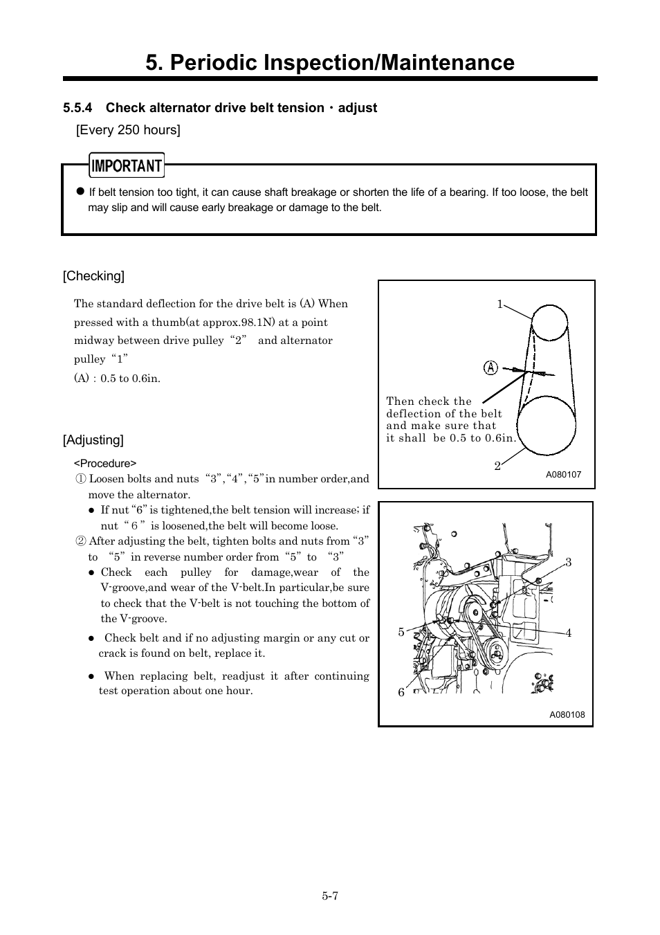 Periodic inspection/maintenance | MMD Equipment 400S-6B1 User Manual | Page 46 / 68