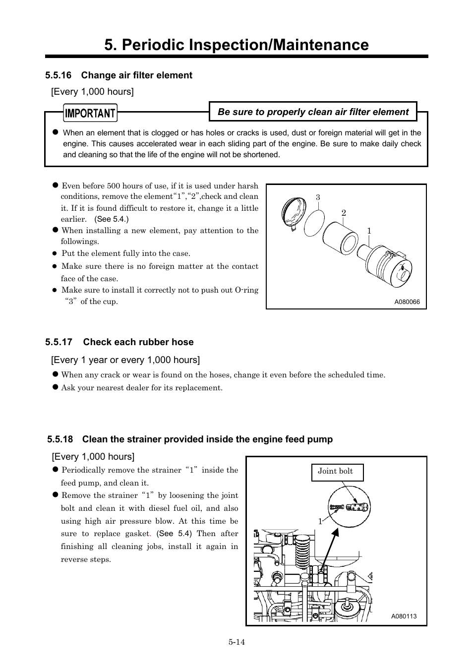 Periodic inspection/maintenance | MMD Equipment 400S-6B1 User Manual | Page 53 / 68