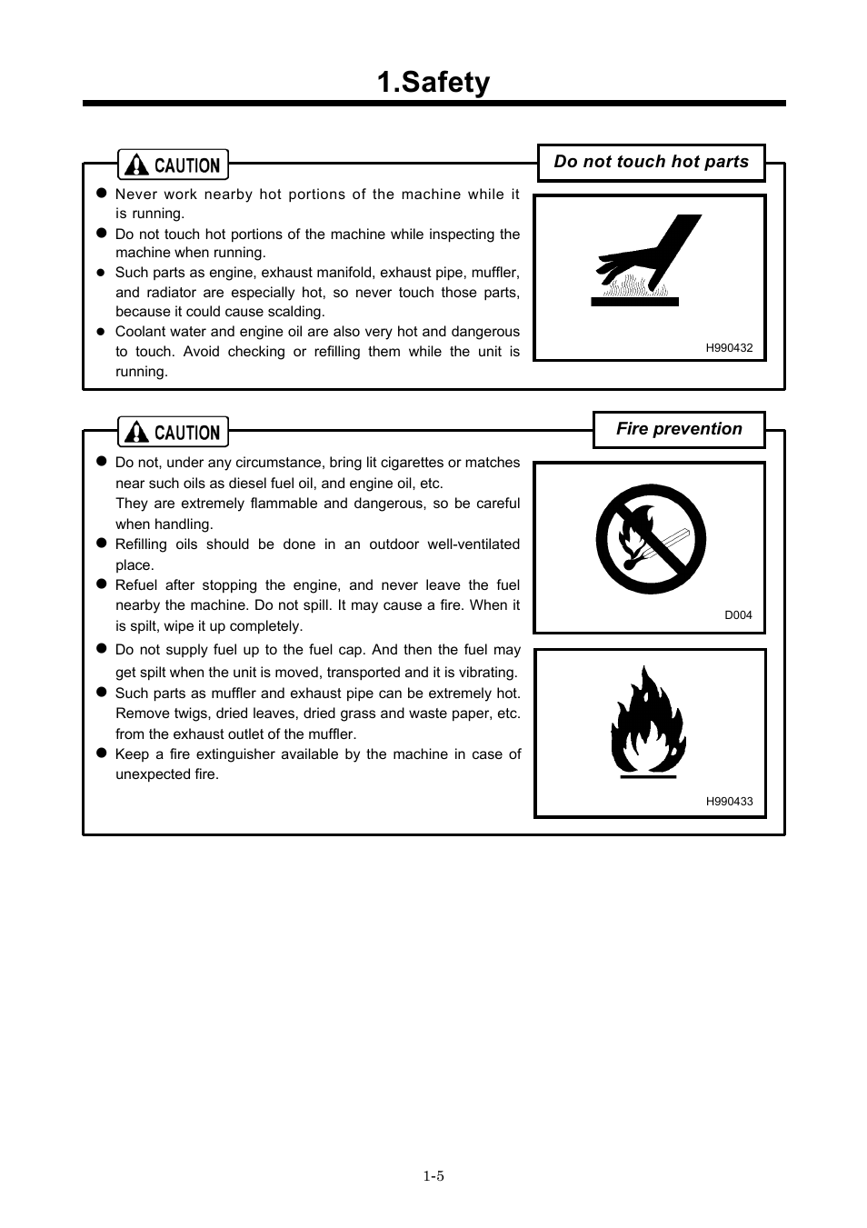 Safety | MMD Equipment 400S-6B1 User Manual | Page 8 / 68