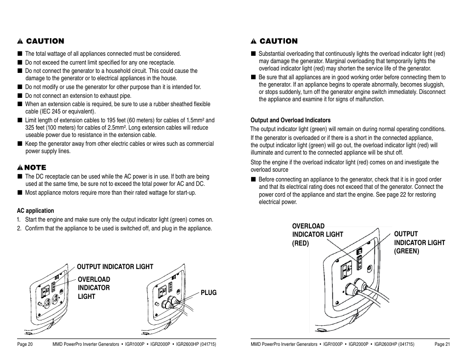 MMD Equipment IGR1000 User Manual | Page 11 / 27