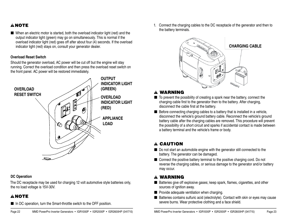 MMD Equipment IGR1000 User Manual | Page 12 / 27