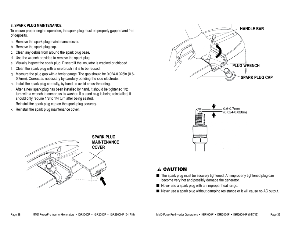 MMD Equipment IGR1000 User Manual | Page 20 / 27