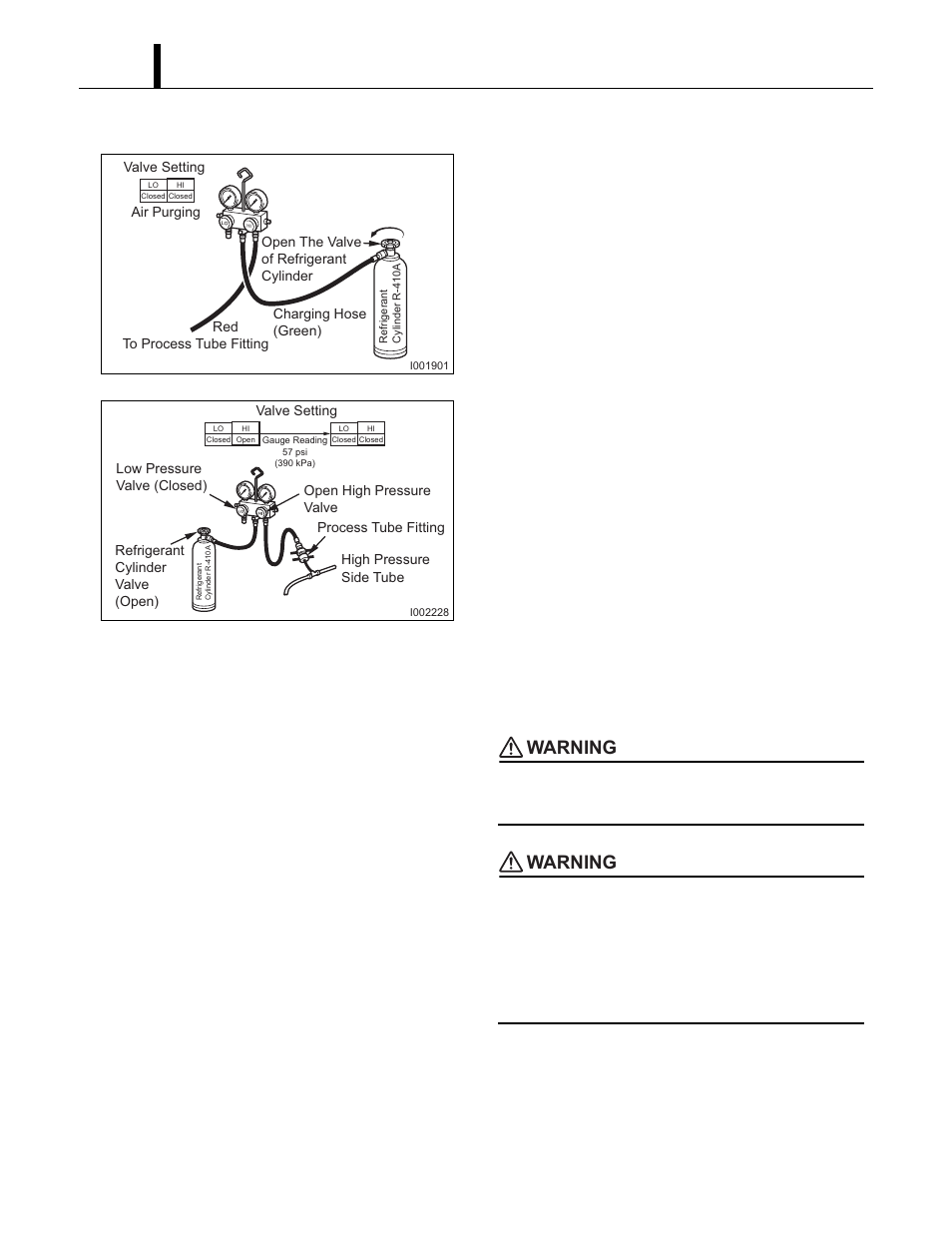 68 (4) checking gas leak, Warning, Do not attempt any repair on a charged system | MovinCool Classic 40 Service Manual User Manual | Page 68 / 74
