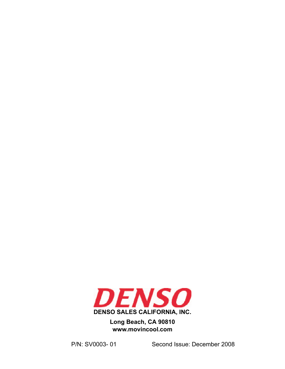 Colophon | MovinCool Office Pro 63 Service Manual User Manual | Page 77 / 77