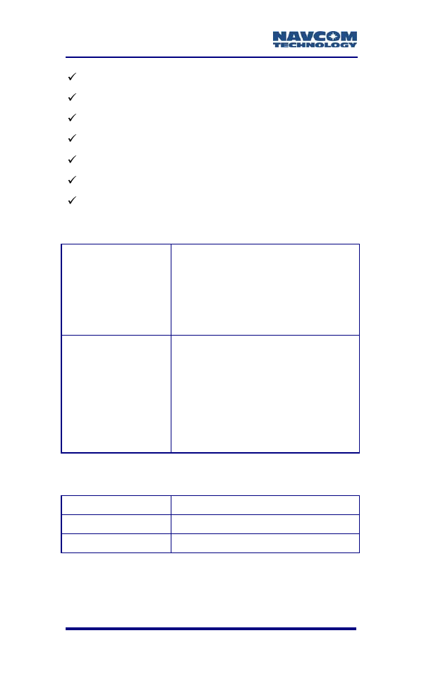 Time-to-first-fix, Dynamics | NavCom SF-2050 Rev.G User Manual | Page 64 / 99