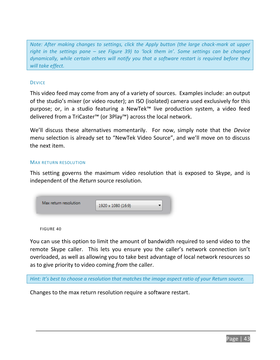 NewTek TalkShow VS-100 User Manual | Page 51 / 101