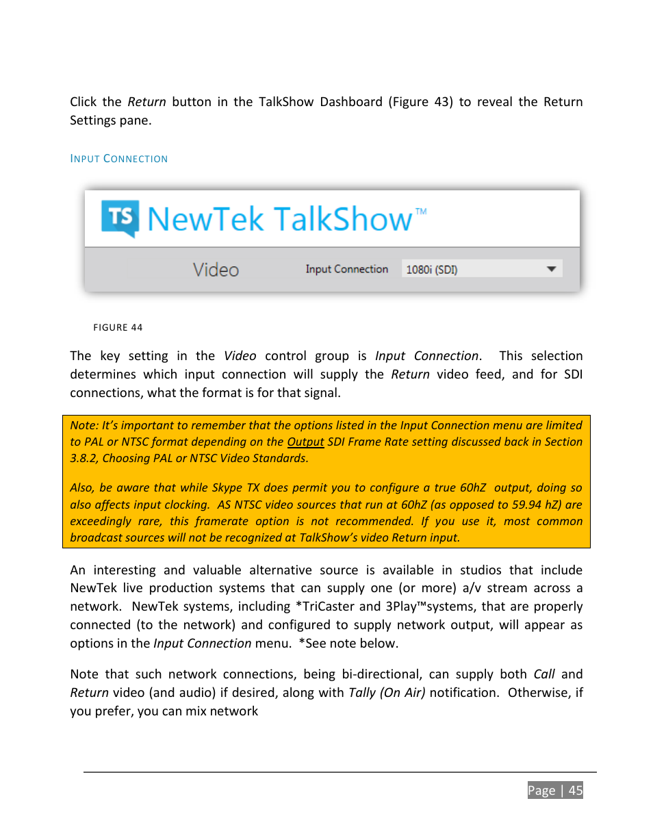 NewTek TalkShow VS-100 User Manual | Page 53 / 101