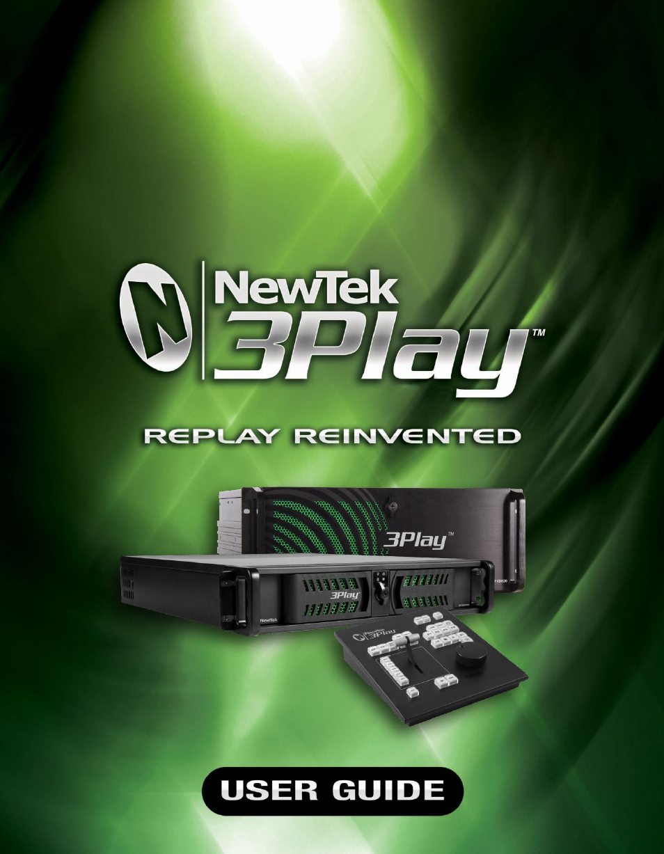 NewTek 3Play 820 User Manual | 194 pages