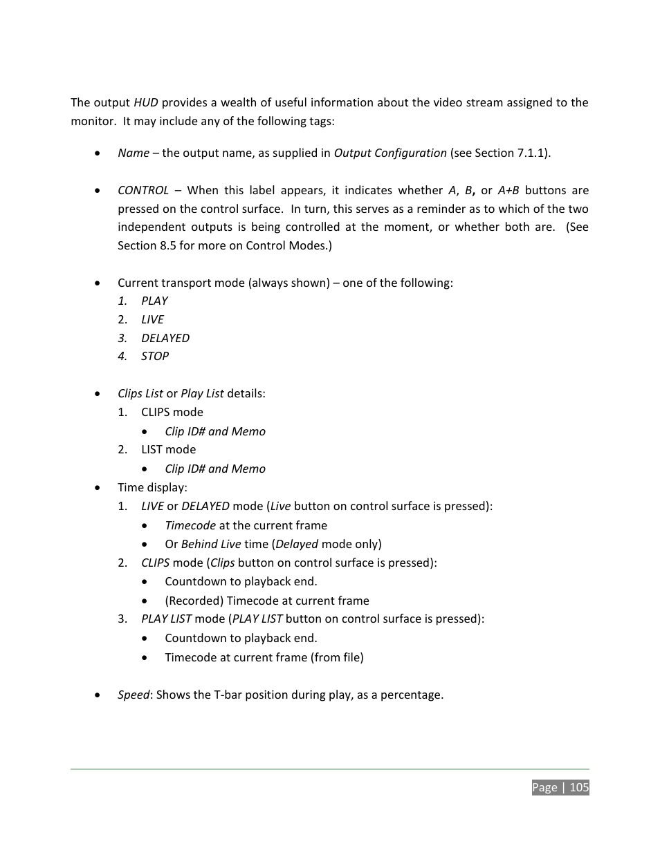 NewTek 3Play 820 User Manual | Page 119 / 194