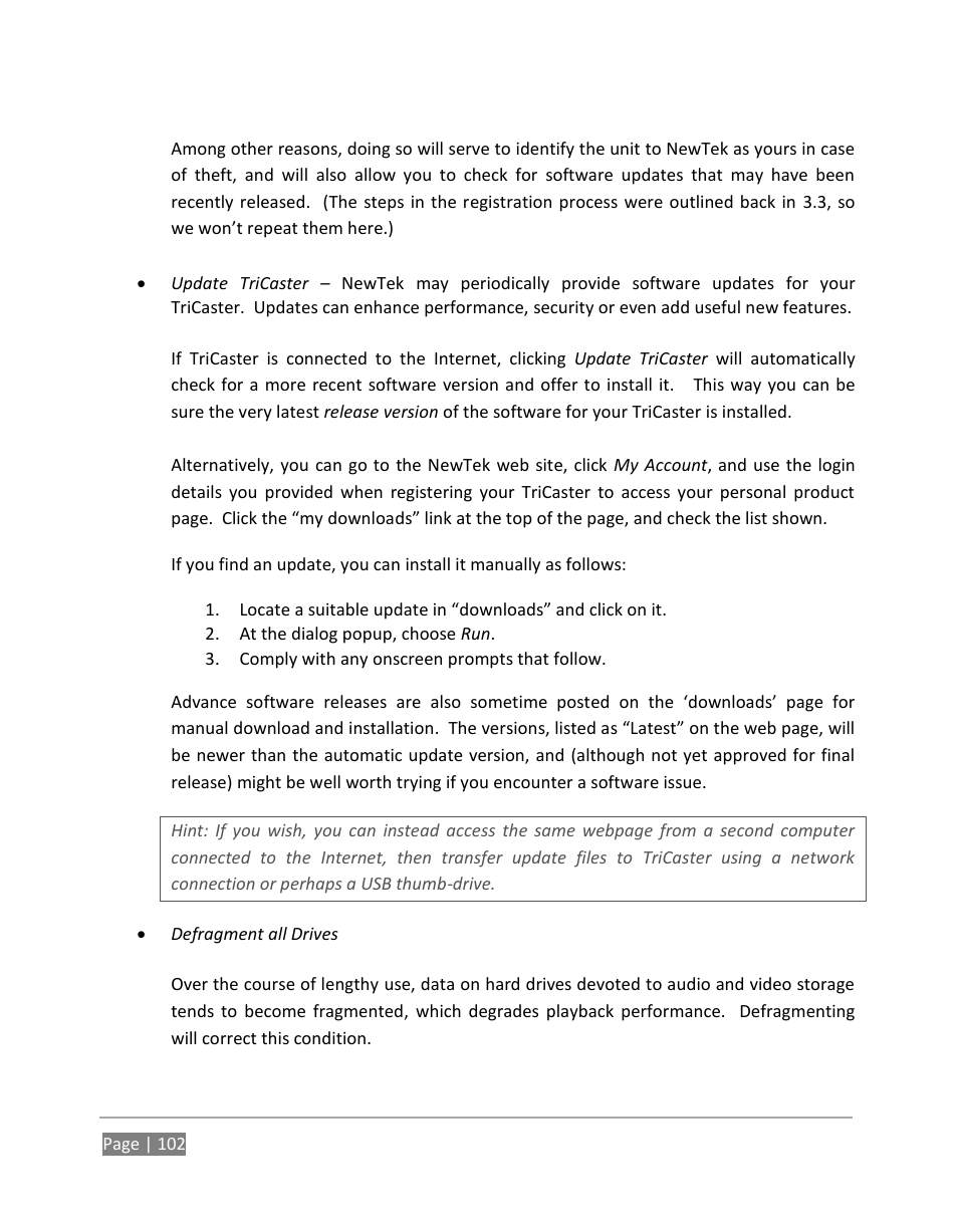 NewTek TriCaster 855 User Manual | Page 118 / 368