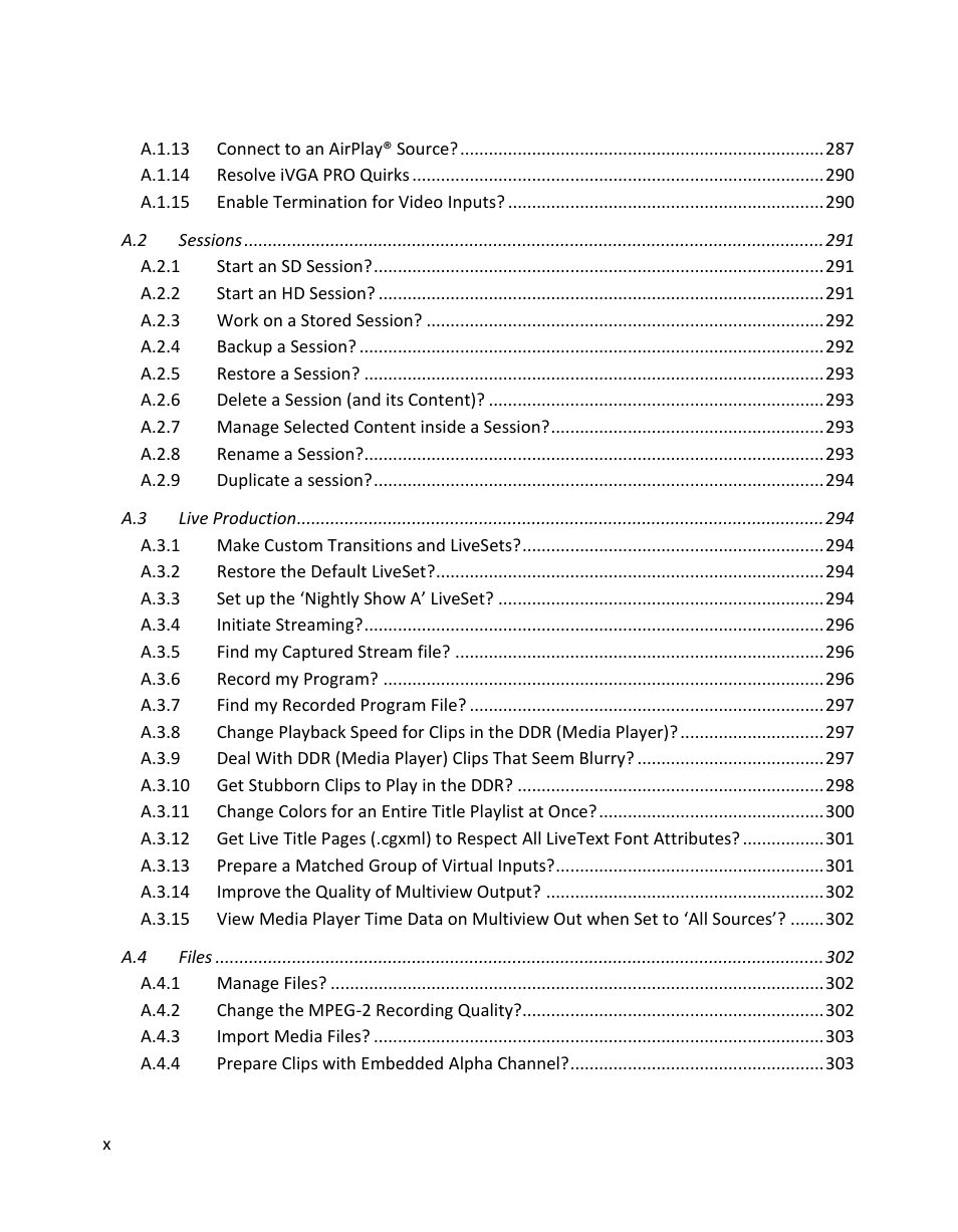 NewTek TriCaster 855 User Manual | Page 12 / 368