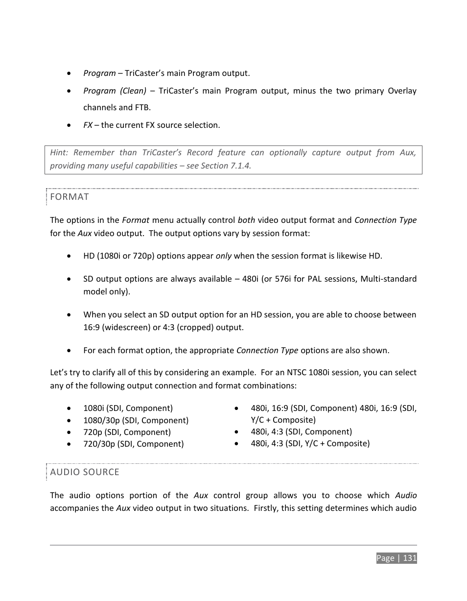 NewTek TriCaster 855 User Manual | Page 147 / 368