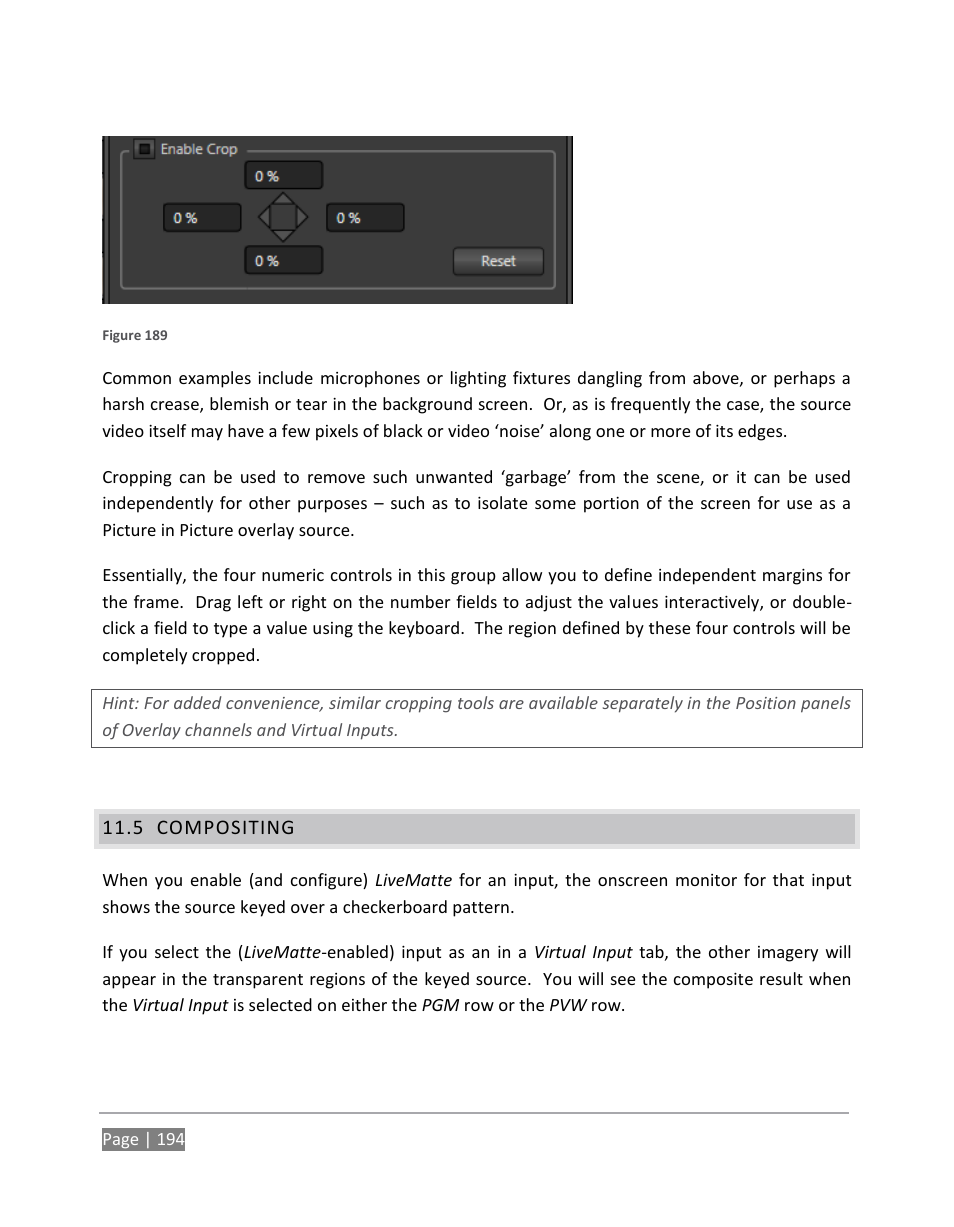 Compositing | NewTek TriCaster 855 User Manual | Page 210 / 368