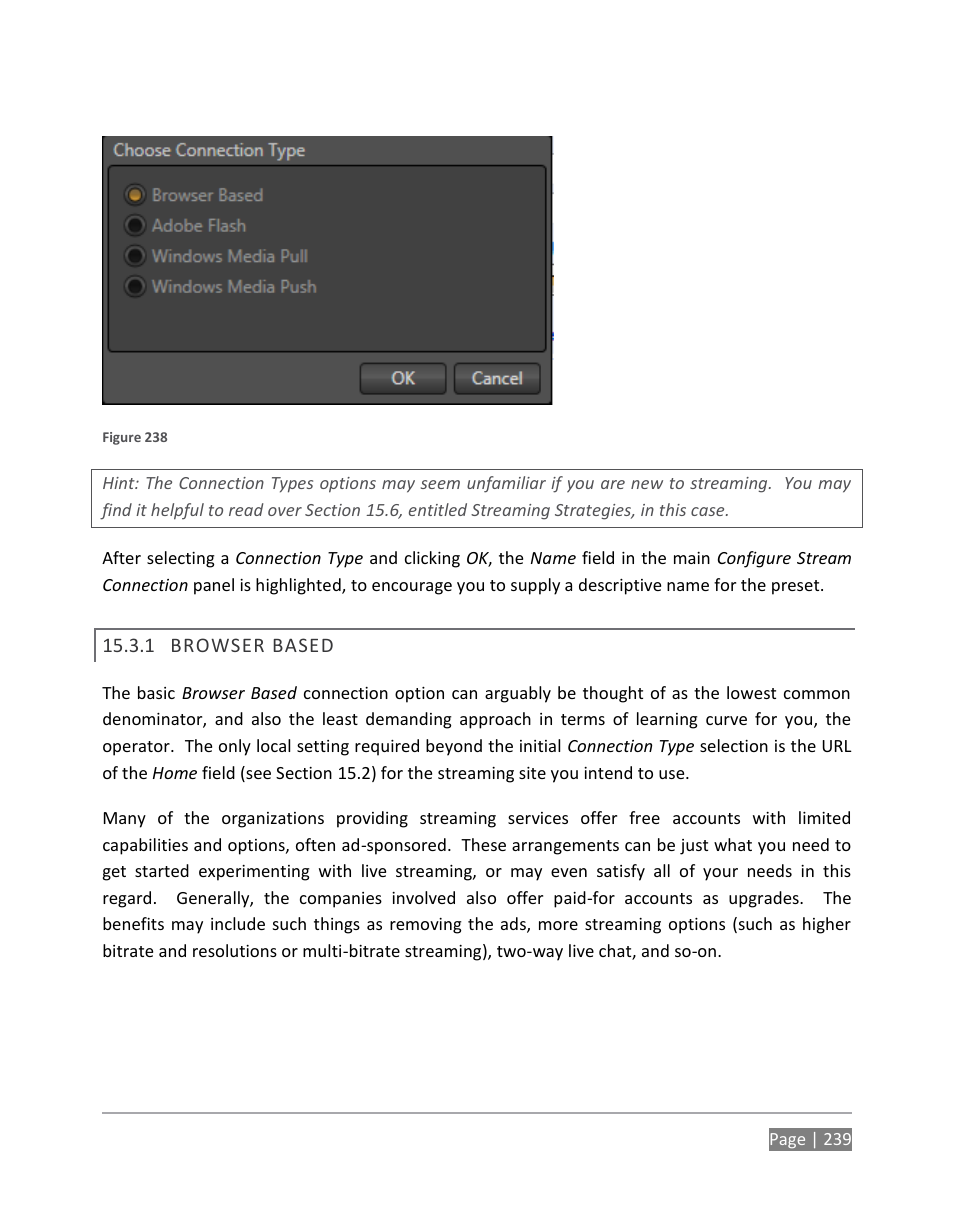 Browser based | NewTek TriCaster 855 User Manual | Page 255 / 368