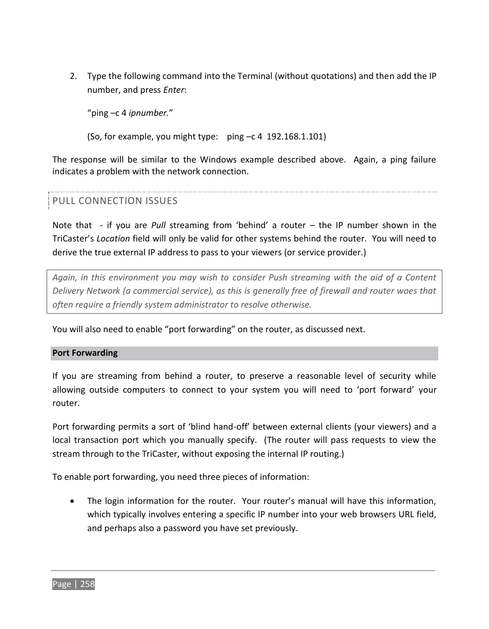 NewTek TriCaster 855 User Manual | Page 274 / 368