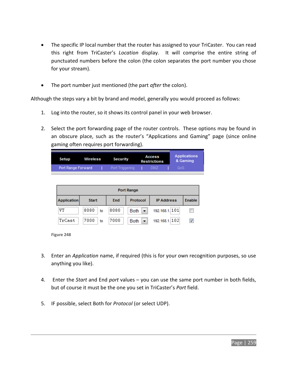 NewTek TriCaster 855 User Manual | Page 275 / 368