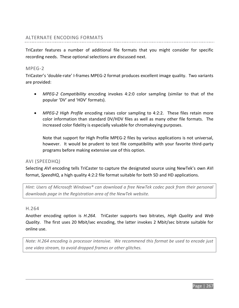 NewTek TriCaster 855 User Manual | Page 283 / 368