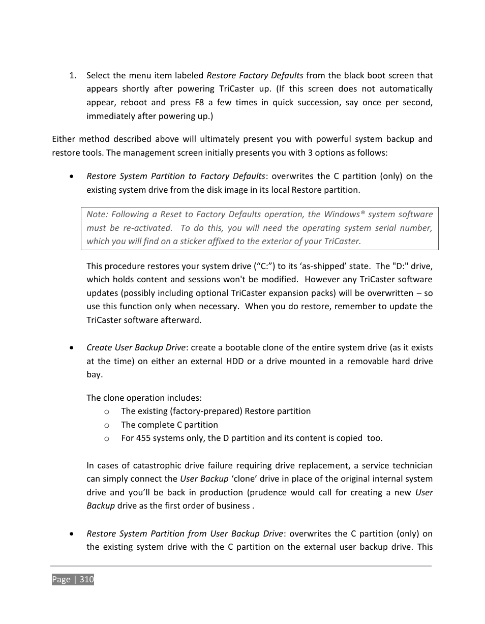 NewTek TriCaster 855 User Manual | Page 326 / 368