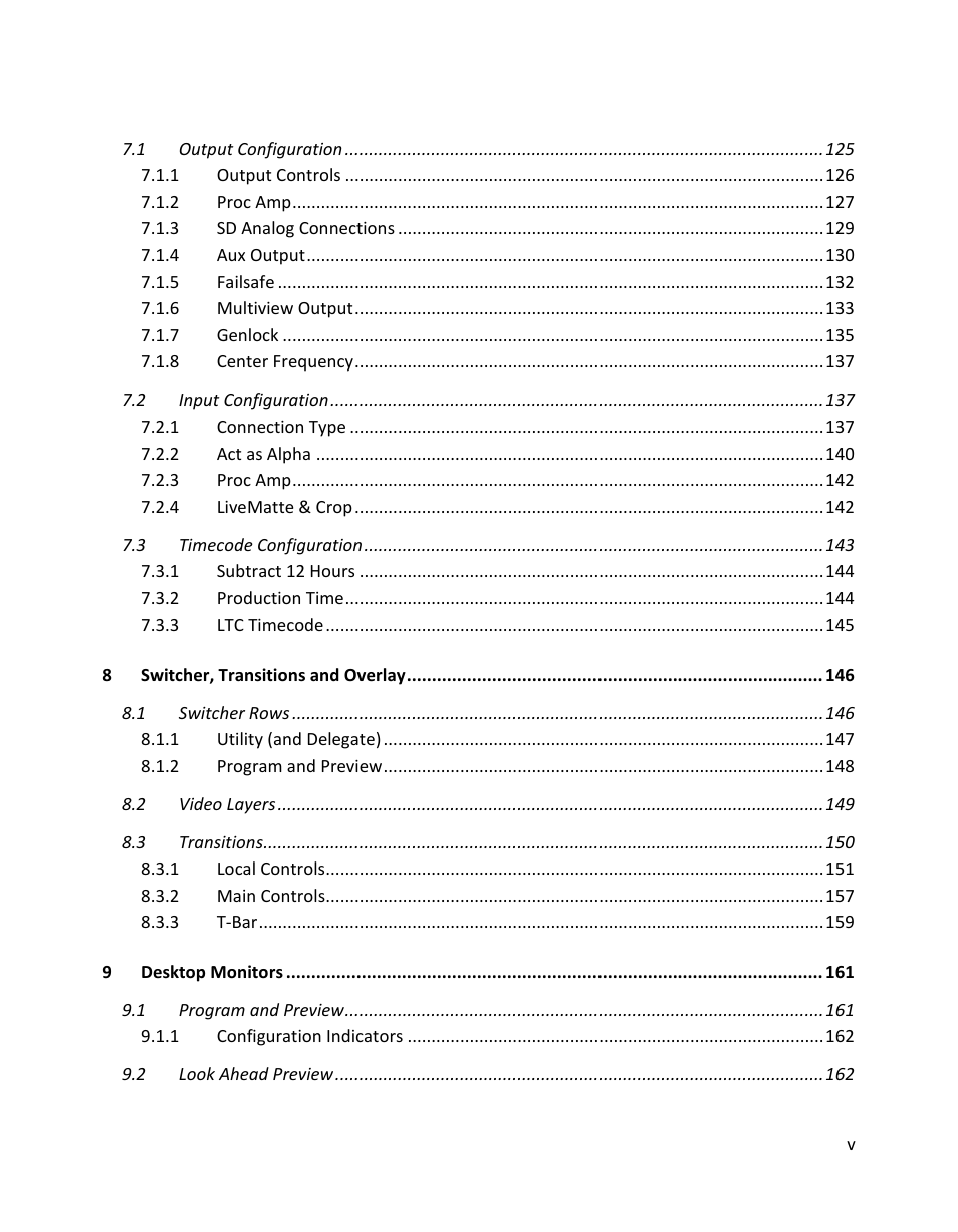 NewTek TriCaster 855 User Manual | Page 7 / 368