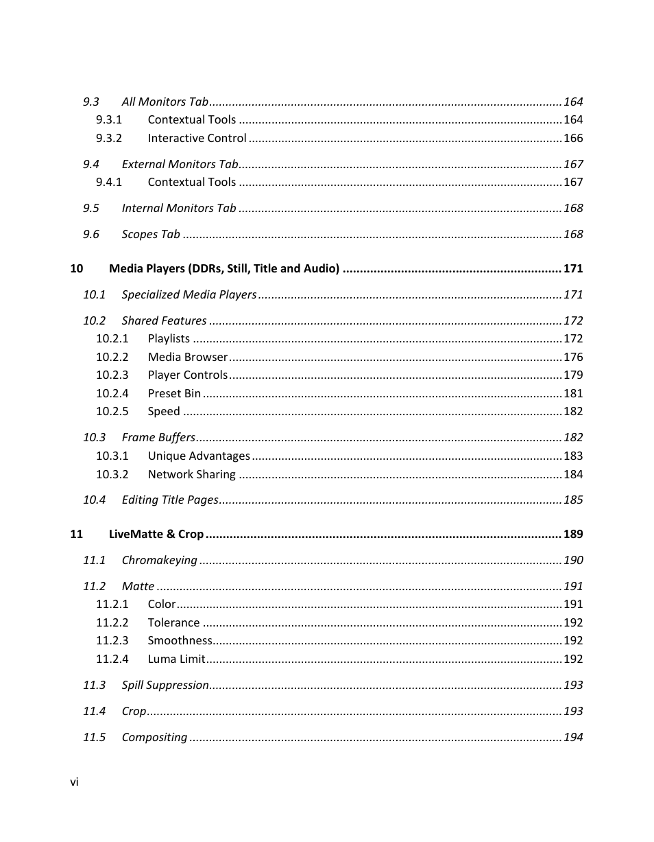 NewTek TriCaster 855 User Manual | Page 8 / 368