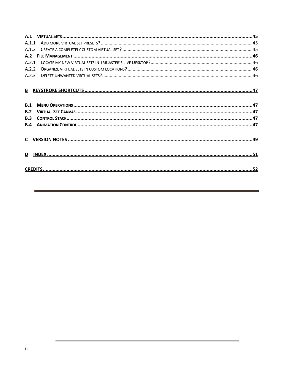 NewTek Virtual Set Editor User Manual | Page 4 / 54