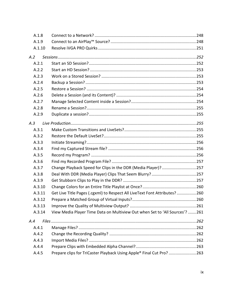 NewTek TriCaster 300 User Manual | Page 13 / 328