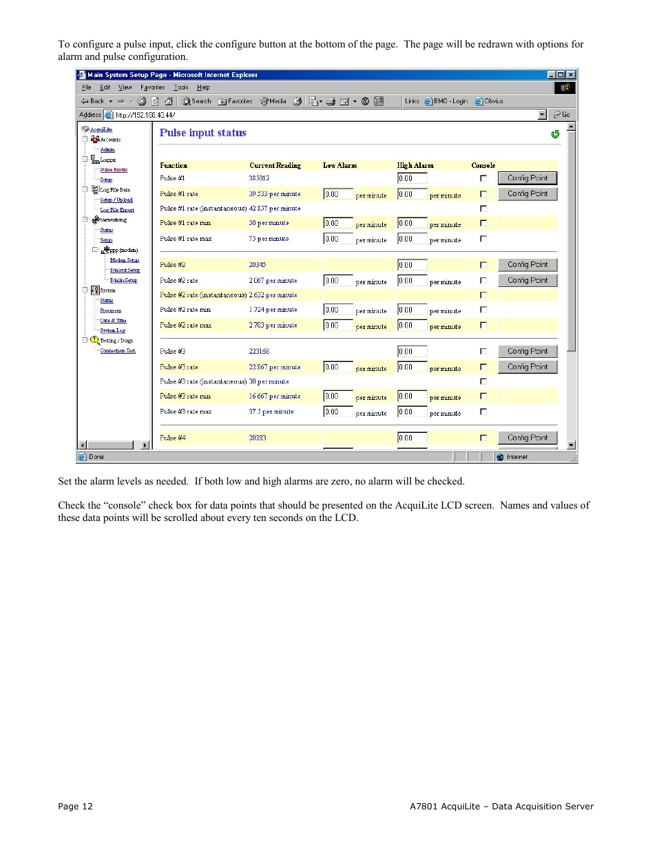Obvius A7801 User Manual | Page 12 / 27
