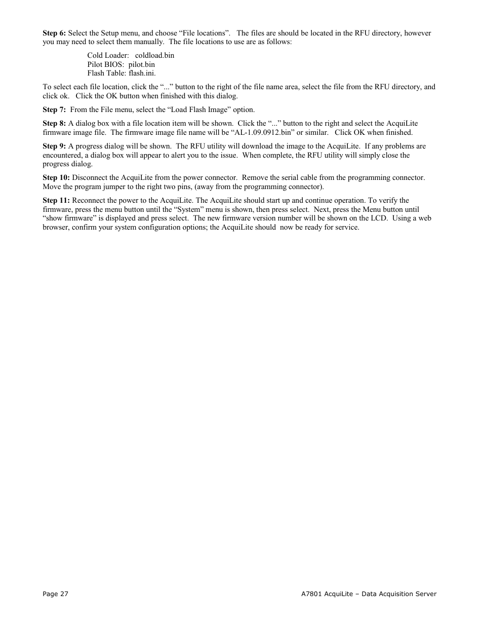 Obvius A7801 User Manual | Page 27 / 27