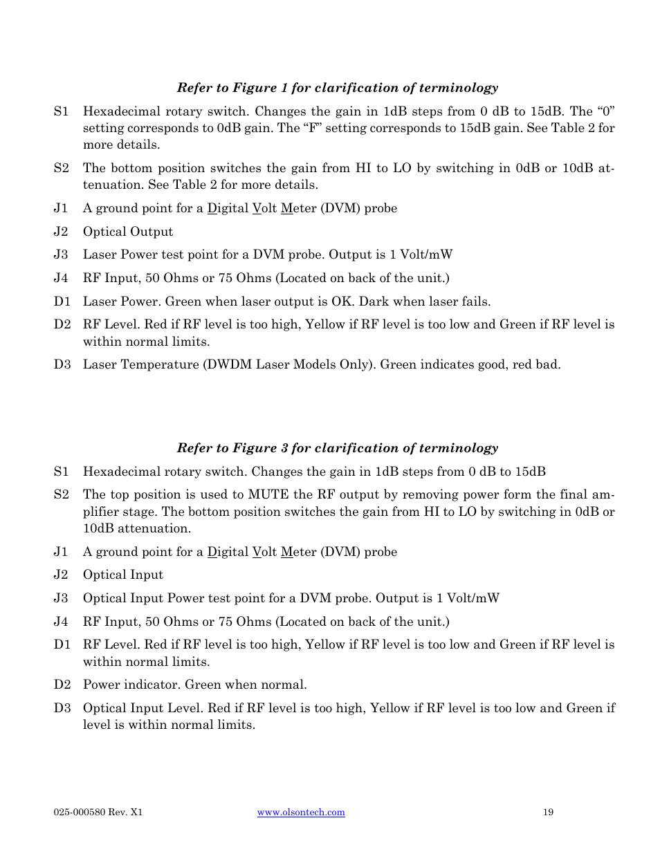 Olson Technology LP-CAN User Manual | Page 19 / 21