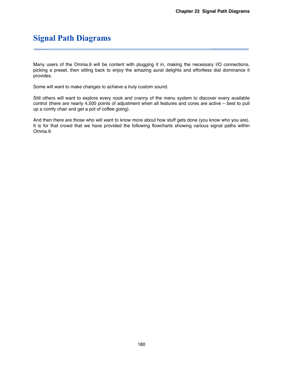 Signal path diagrams | Omnia Audio Omnia.9 User Manual | Page 180 / 196