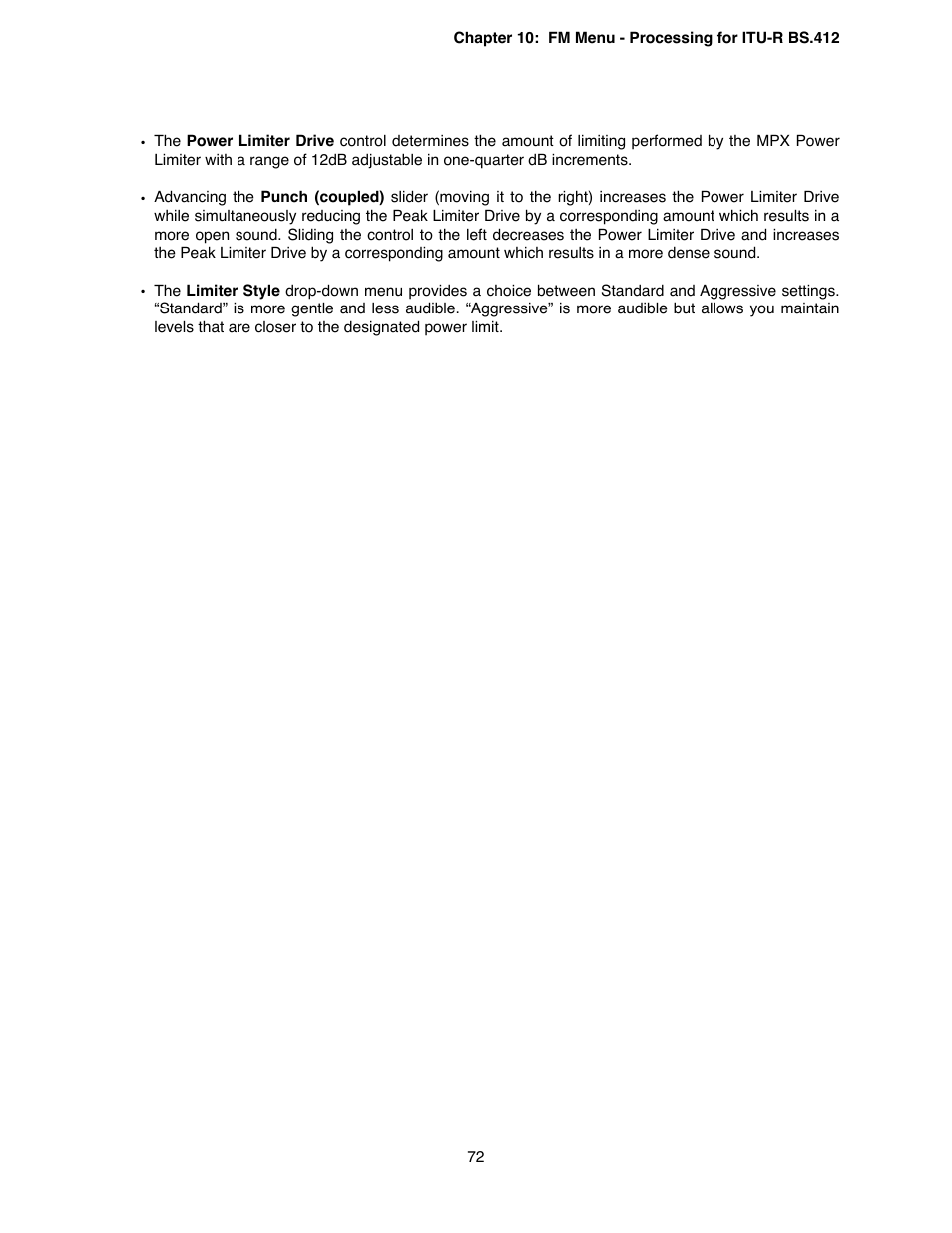Omnia Audio Omnia.9 User Manual | Page 72 / 196