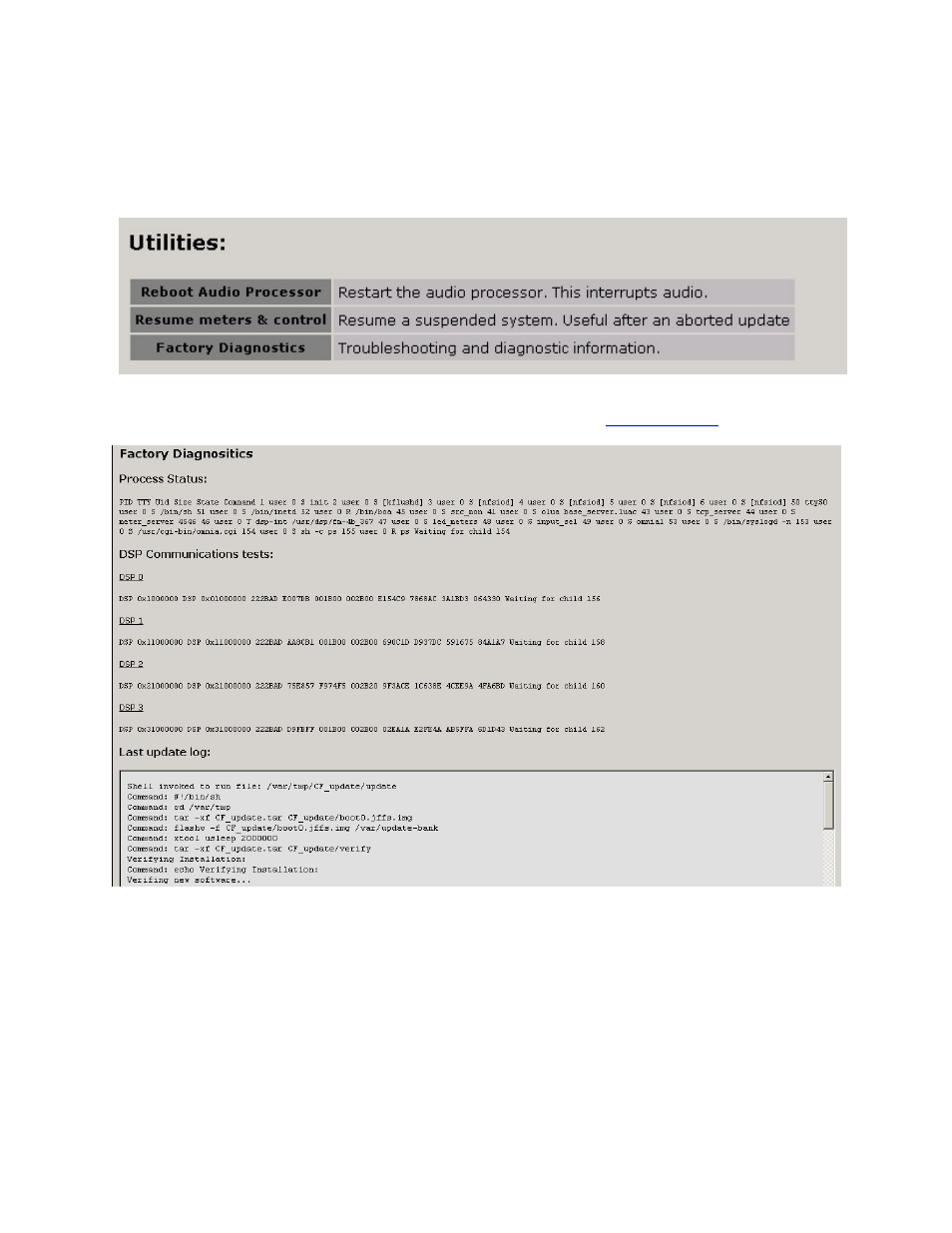 Diagnostics and error messages | Omnia Audio Omnia.ONE User Manual | Page 149 / 169