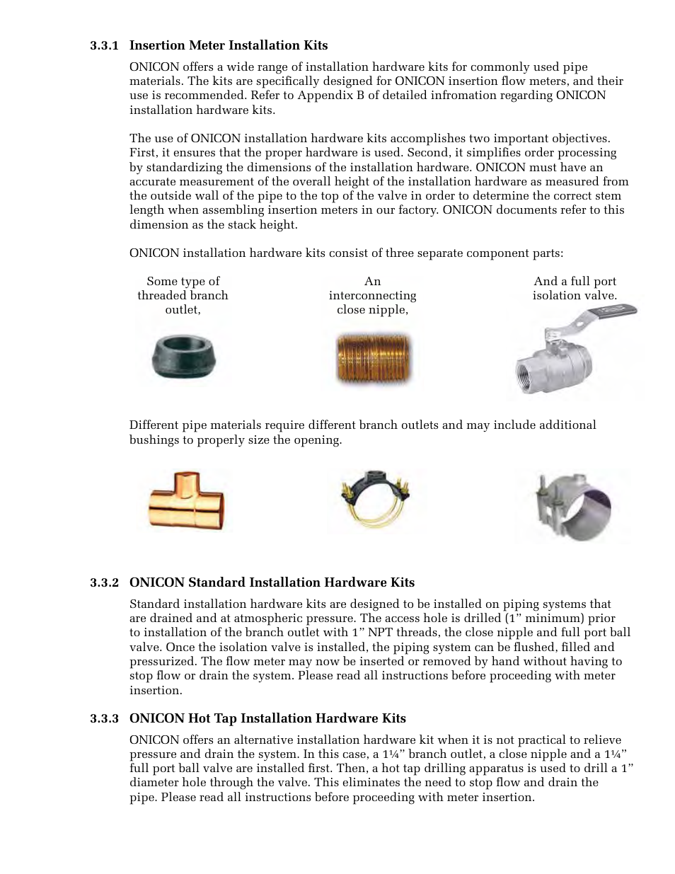 ONICON F-1100 Series User Manual | Page 13 / 53
