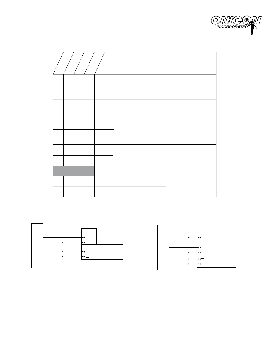 Wiring information, Flow meter wiring information, Fb-1230 wiring diagram | ONICON F-1100 Series User Manual | Page 38 / 53
