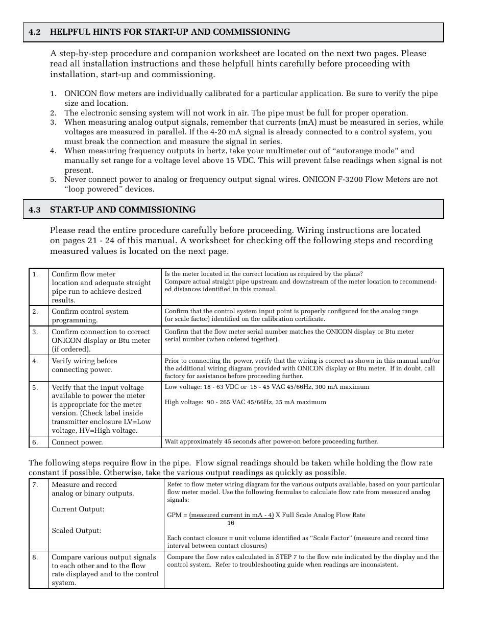 ONICON F-3200 Series User Manual | Page 32 / 40