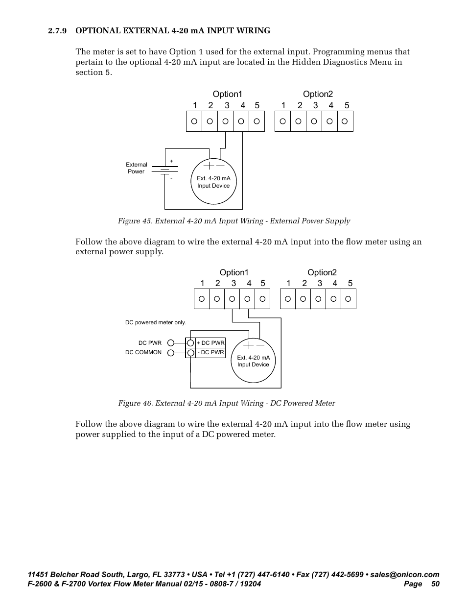 ONICON F-2600 User Manual | Page 50 / 131