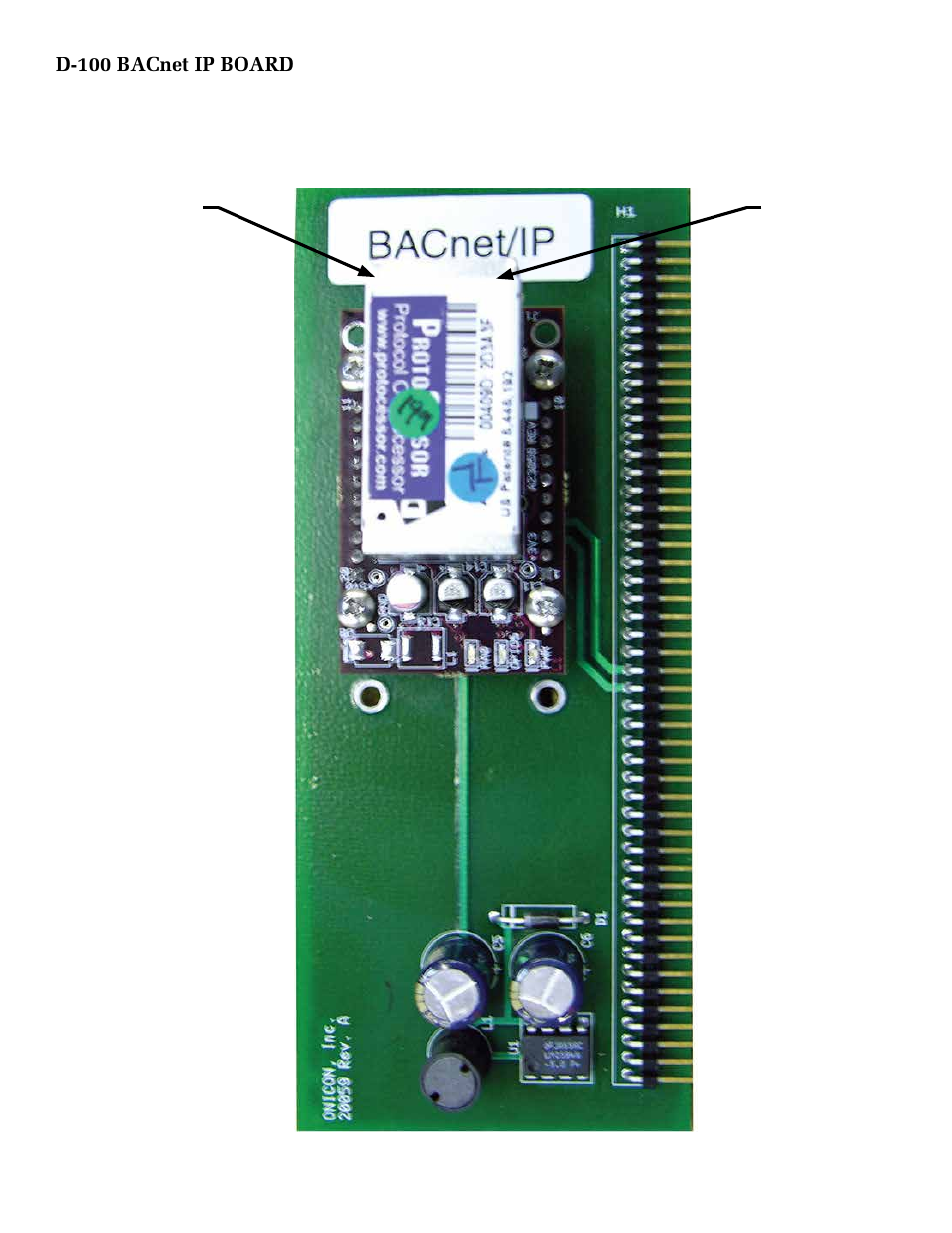 ONICON D-100 BACnet User Manual | Page 28 / 29