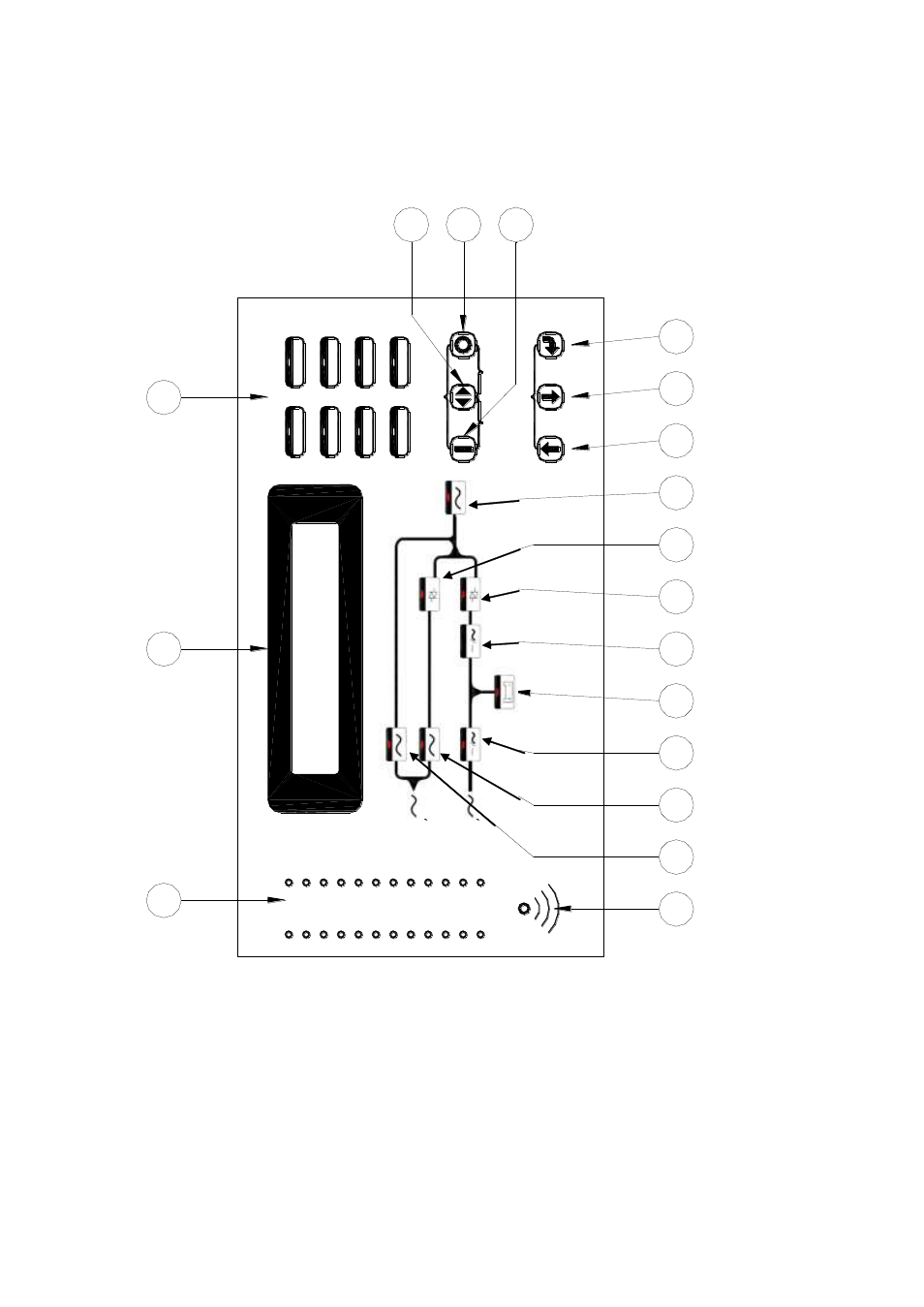 14 front panel, Wa r n in g | OnLine Power Power Wave 4 User Manual | Page 32 / 111